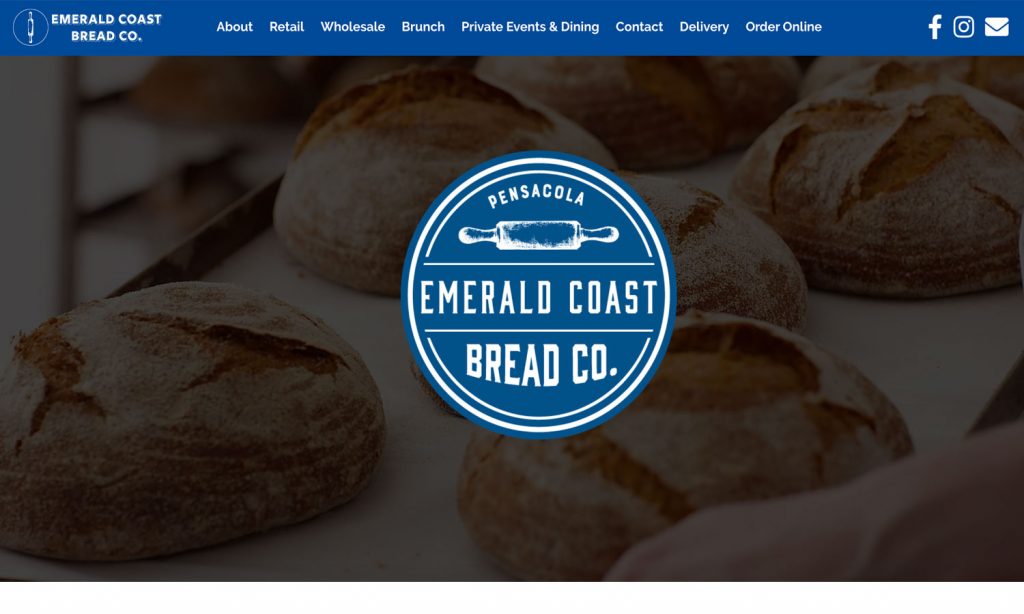 Emerald Coast Bread Website