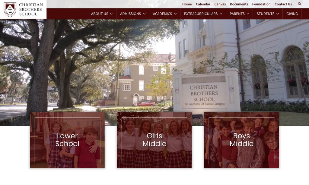 Christian Brothers School Website