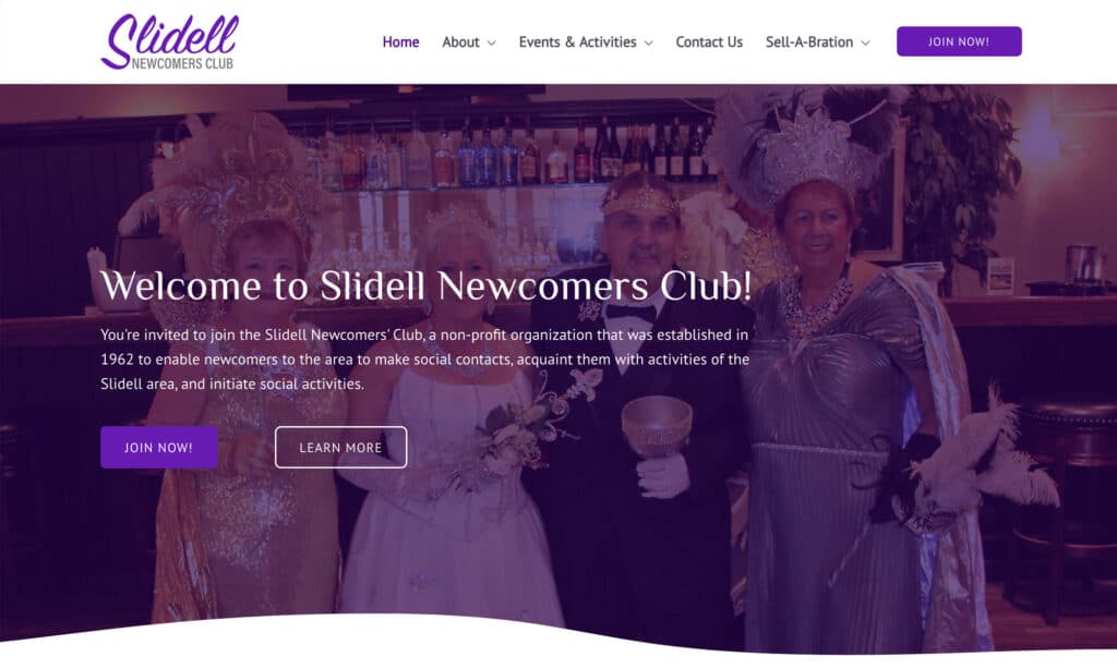 Slidell Newcomers Website