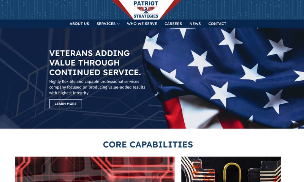 Patriot Strategies Website