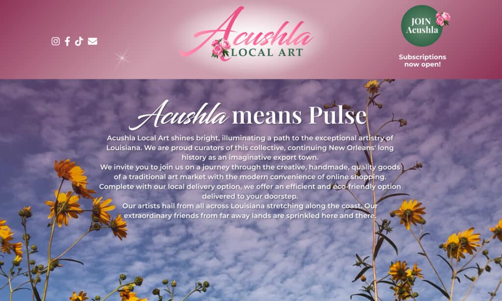 Acushla Website